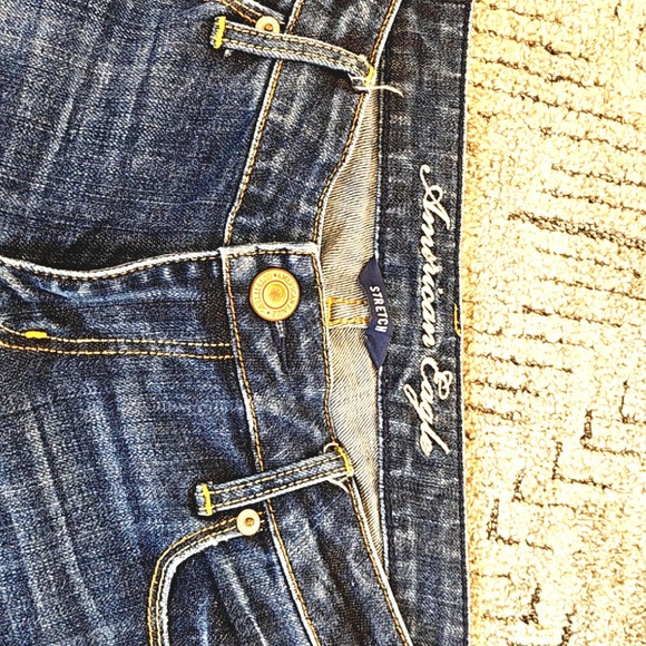 American Eagle Outfitter women's Skinny Jeans Short Cropped/Ankle sz 6 - Picture 3 of 7
